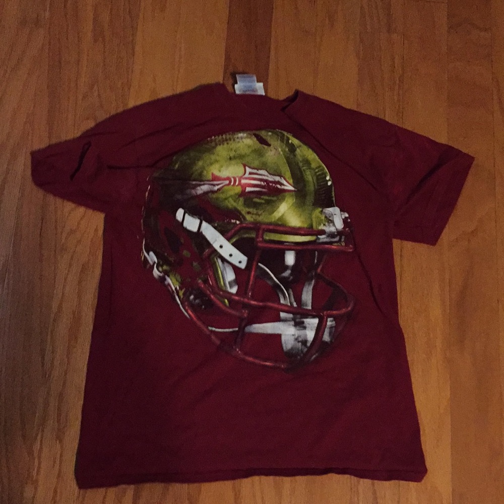 FSU Seminoles Football Helmet T-Shirt Size M